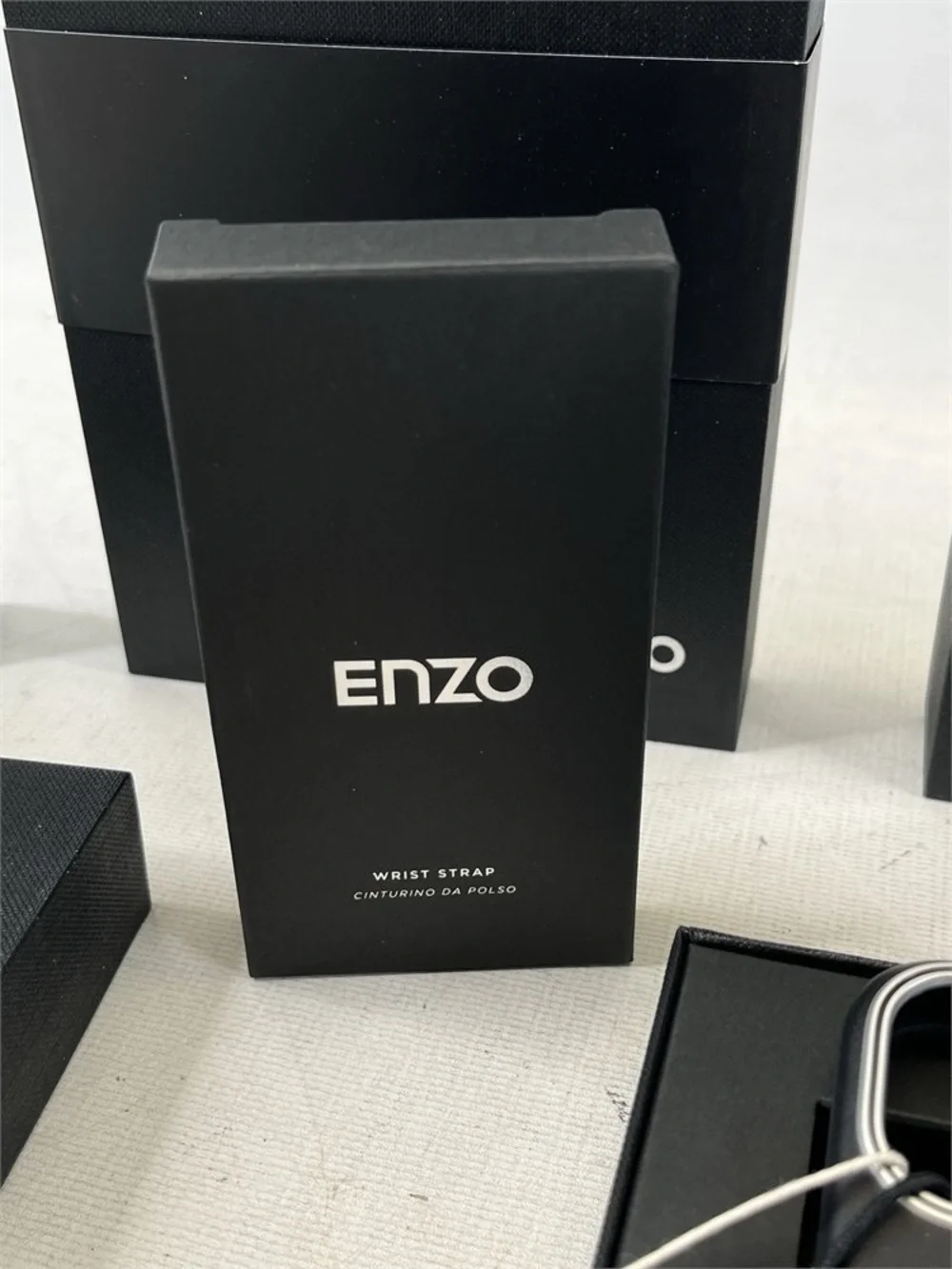 Enzo iPhone 13 Black Leather Phone Case - Picture 7 of 9